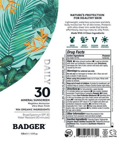 Spf 30 Daily Label (Tu47170 La 4oz Spf Daily V2)